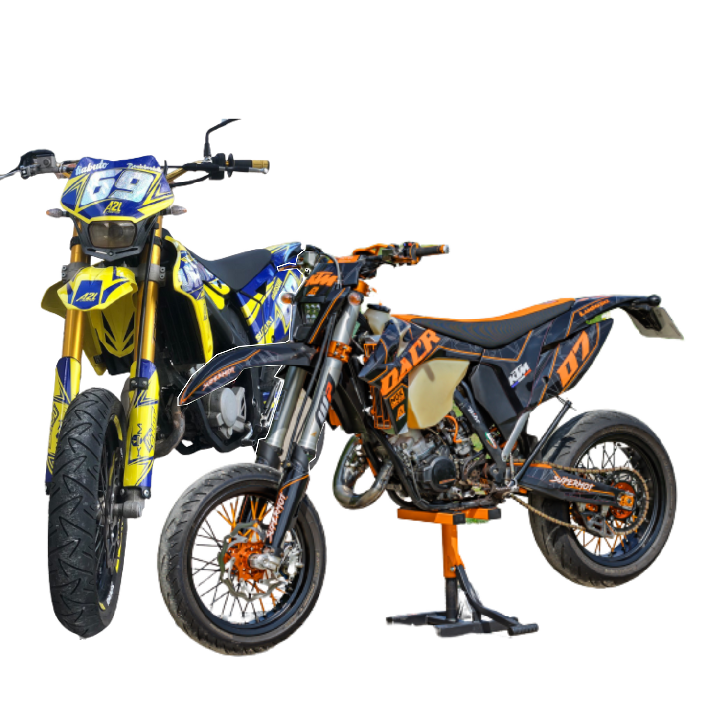 KIT DECO 50CC 100% PERSONNALISÉ