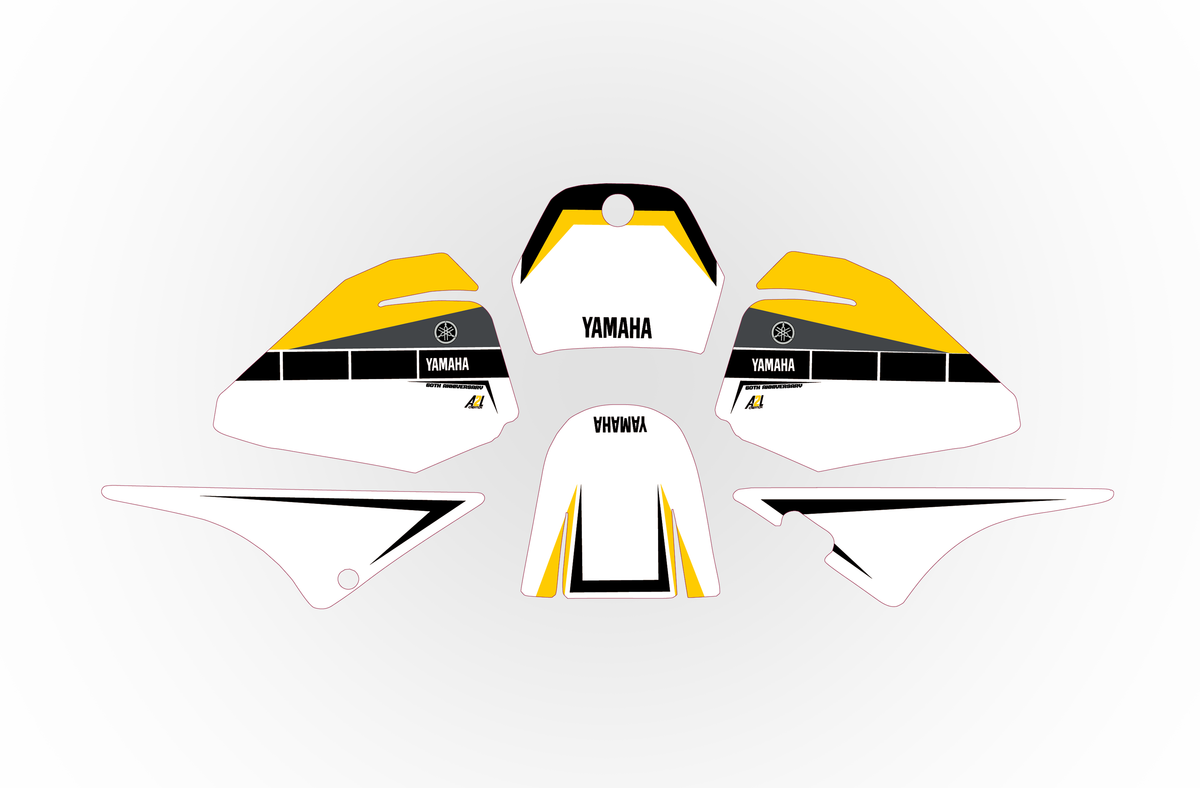 KIT DÉCO 60TH ANNIVERSARY YAMAHA PIWI 80 A2L CRÉATION
