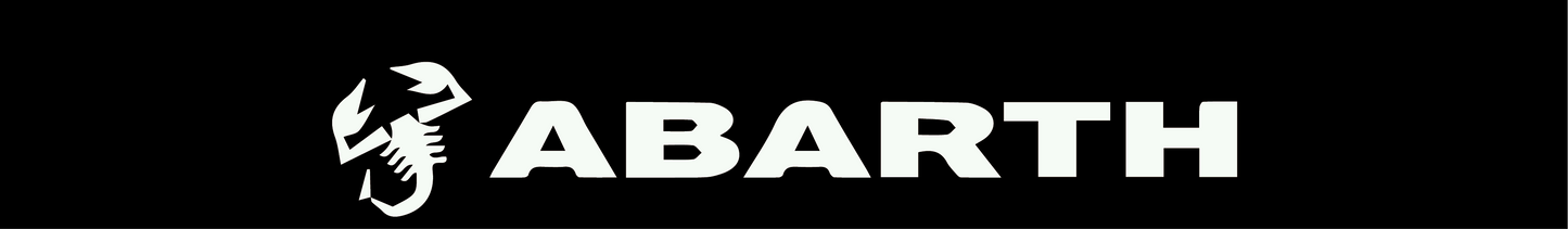 BANDEAU PARE-SOLEIL ABARTH