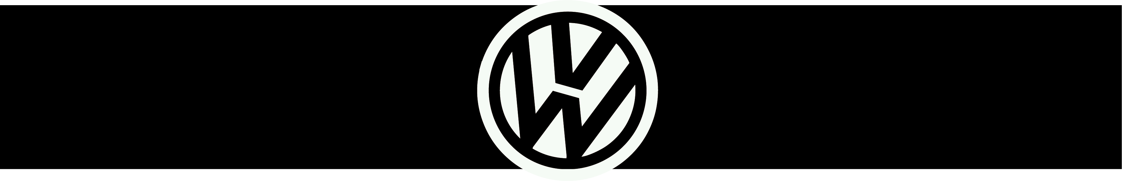 Bandeau pare soleil Volkswagen avec drapeau