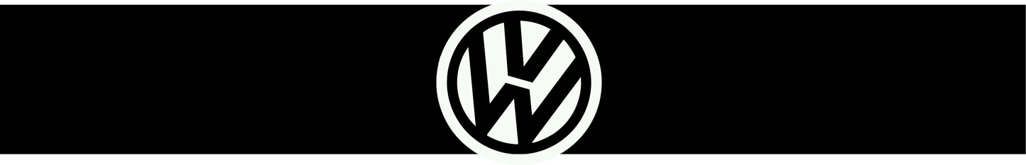 BANDEAU PARE-SOLEIL VOLKSWAGEN LOGO A2L CRÉATION