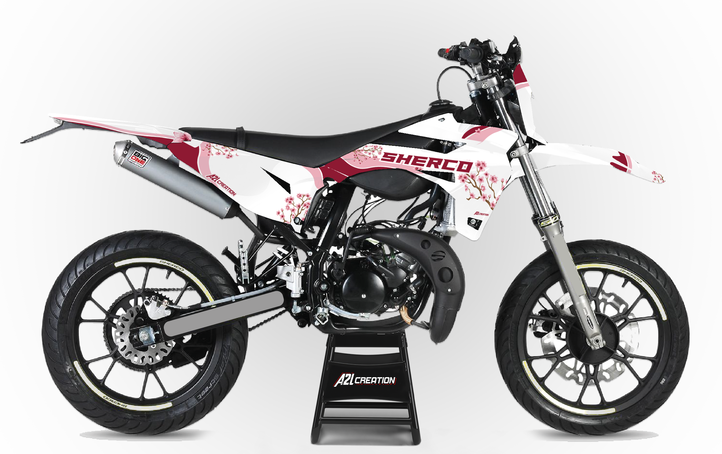 KIT DÉCO 50CC SAKURA POUR TOUT MODÈLES A2L CRÉATION