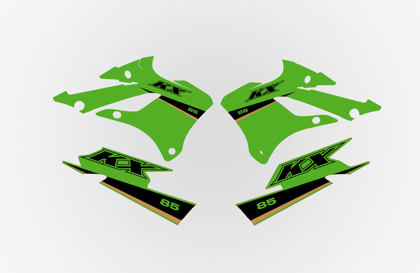 KIT DÉCO ORIGINE 85 / 112 KX 2022