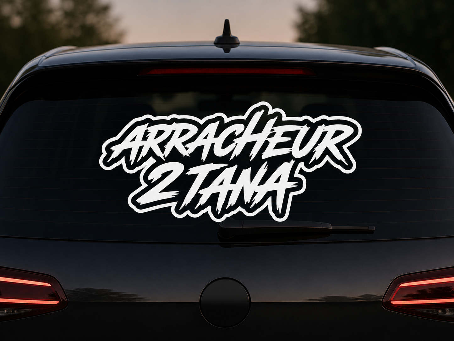 Stickers TANA KILLER pour pare-brise arrière voiture A2L CRÉATION