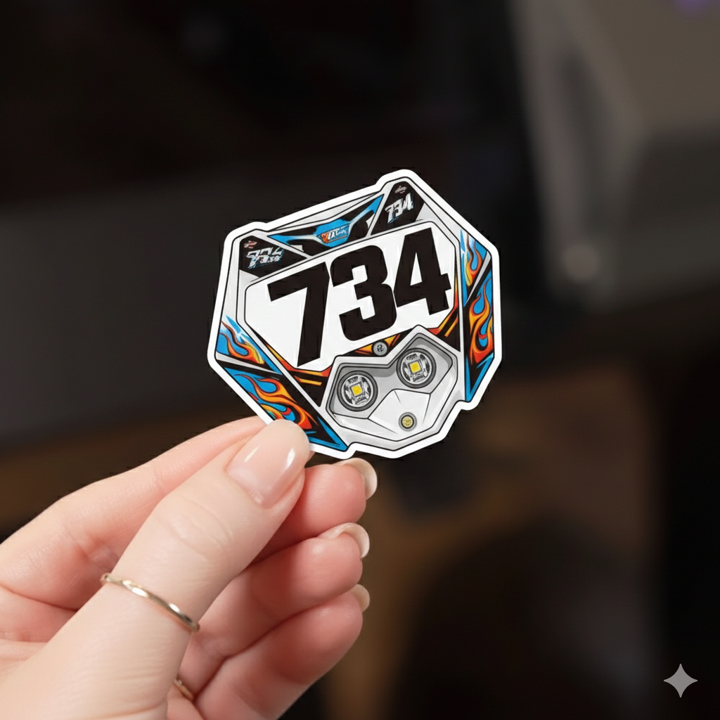 IMPRESSION STICKERS INDIVIDUELS RESISTANT ( Longue durée ) A2L CRÉATION