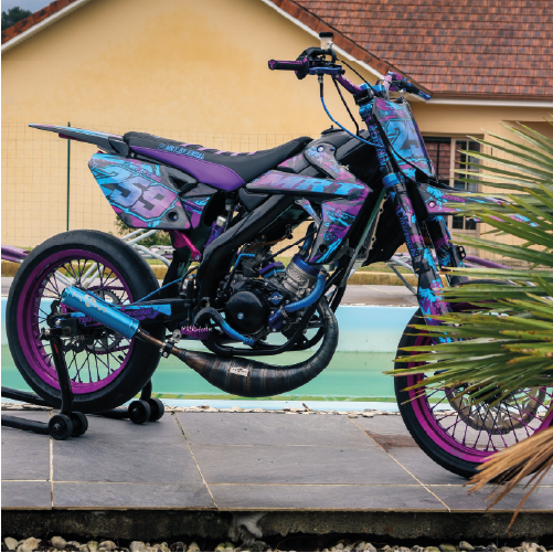 KIT DECO 50CC 100% PERSONNALISÉ A2L CRÉATION