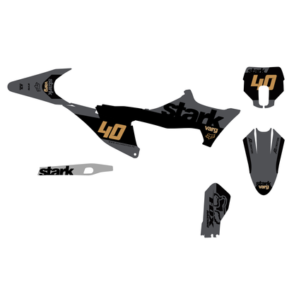 KIT DÉCO STARK FUTURE VARG SM - SOBR | GRIS OR A2L CRÉATION