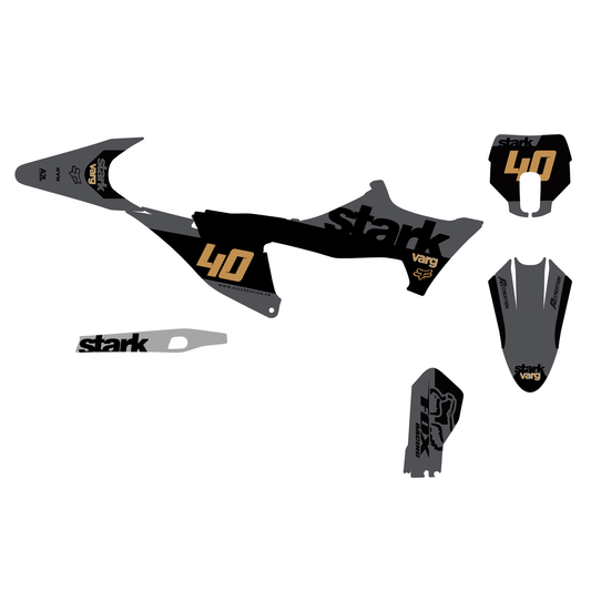 KIT DÉCO STARK FUTURE VARG SM - SOBR | GRIS OR A2L CRÉATION