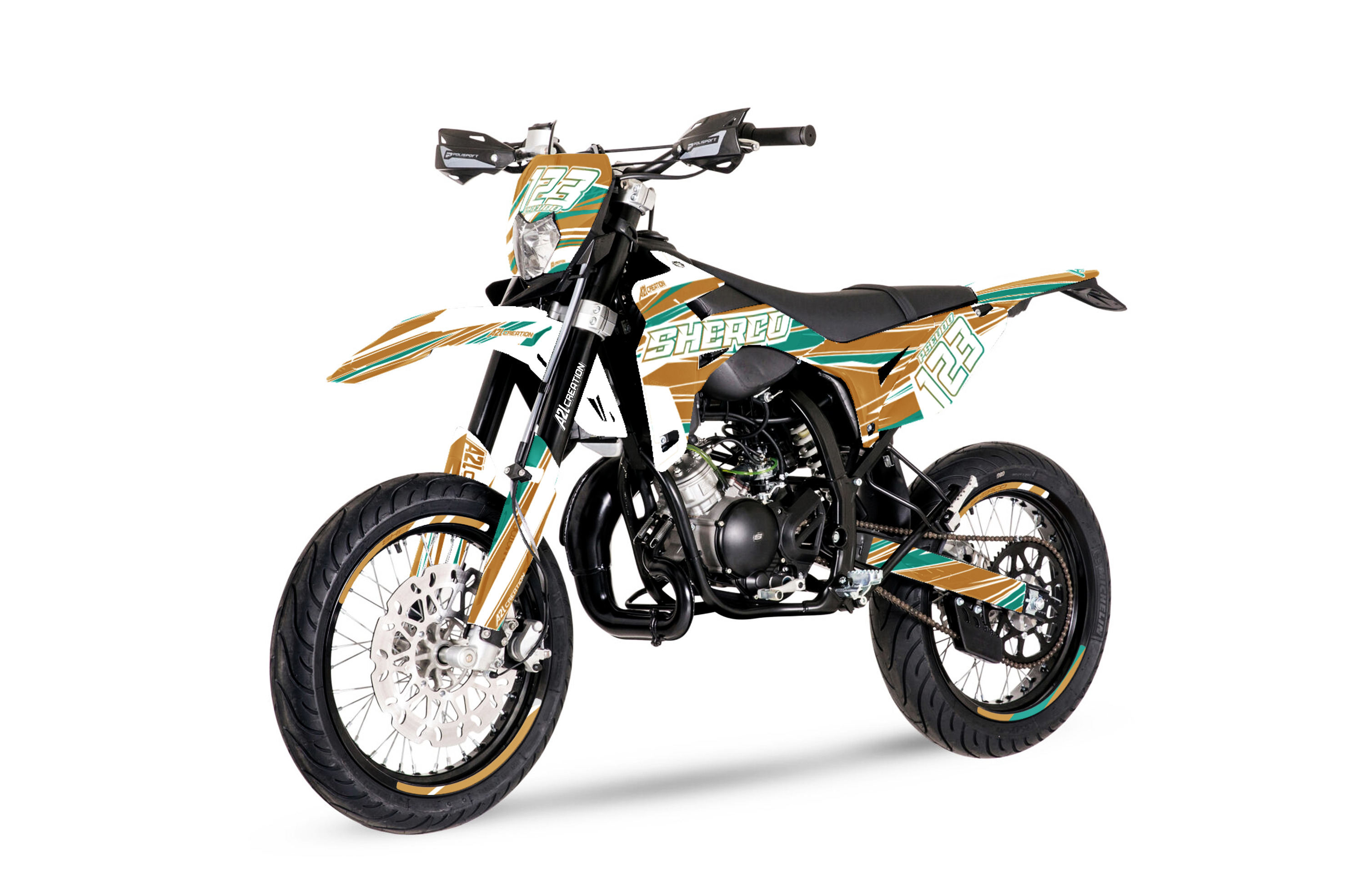 KIT DÉCO 50CC OVERTAKE POUR TOUT MODÈLES A2L CRÉATION