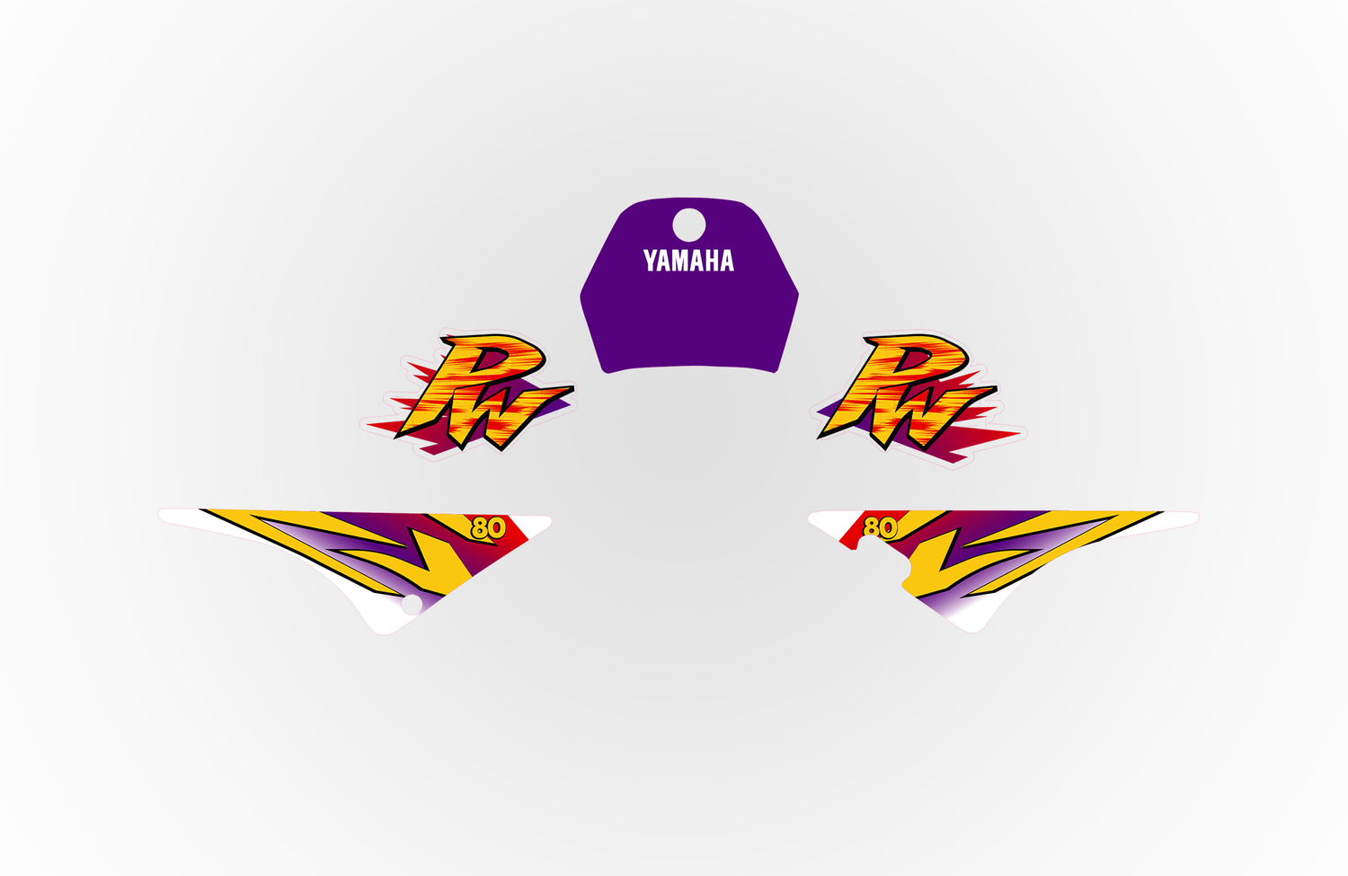 KIT DÉCO ORIGINE PIWI 80 1995 (adaptable toutes années) A2L CRÉATION