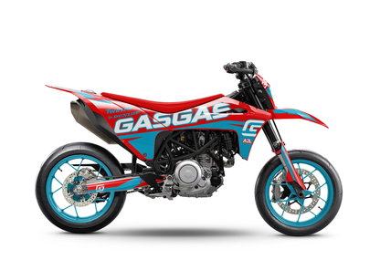 KIT DÉCO GASGAS 700 SM / EM - ROSSO - ROUGE BLEU CYAN A2L CRÉATION