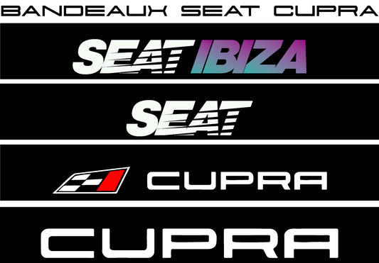 BANDEAU PARE-BRISE SEAT CUPRA