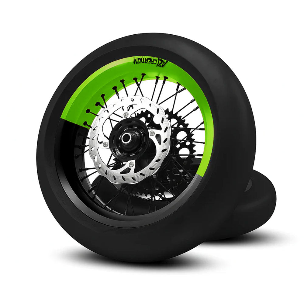 Kit déco Demi-jantes 50/50 SUPERMOTARD | 100% personnalisable A2L CRÉATION