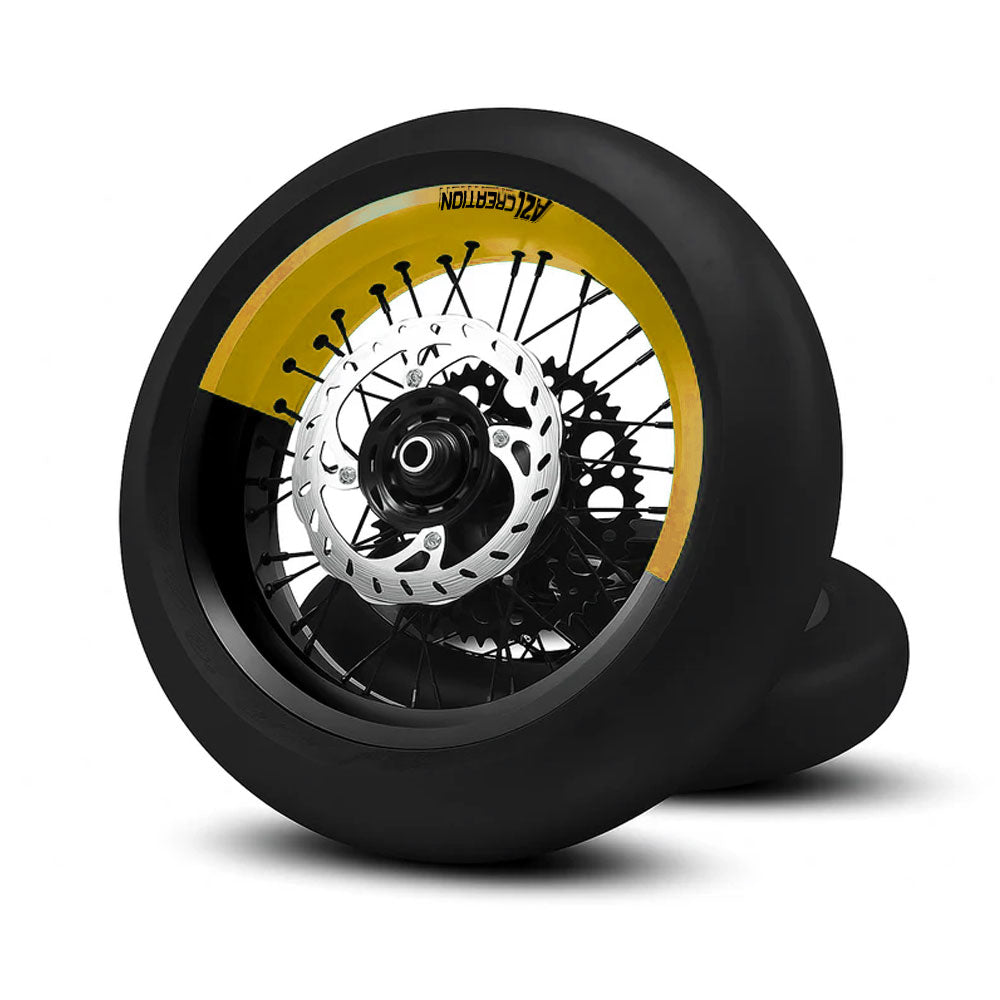 Kit déco Demi-jantes 50/50 SUPERMOTARD | 100% personnalisable A2L CRÉATION