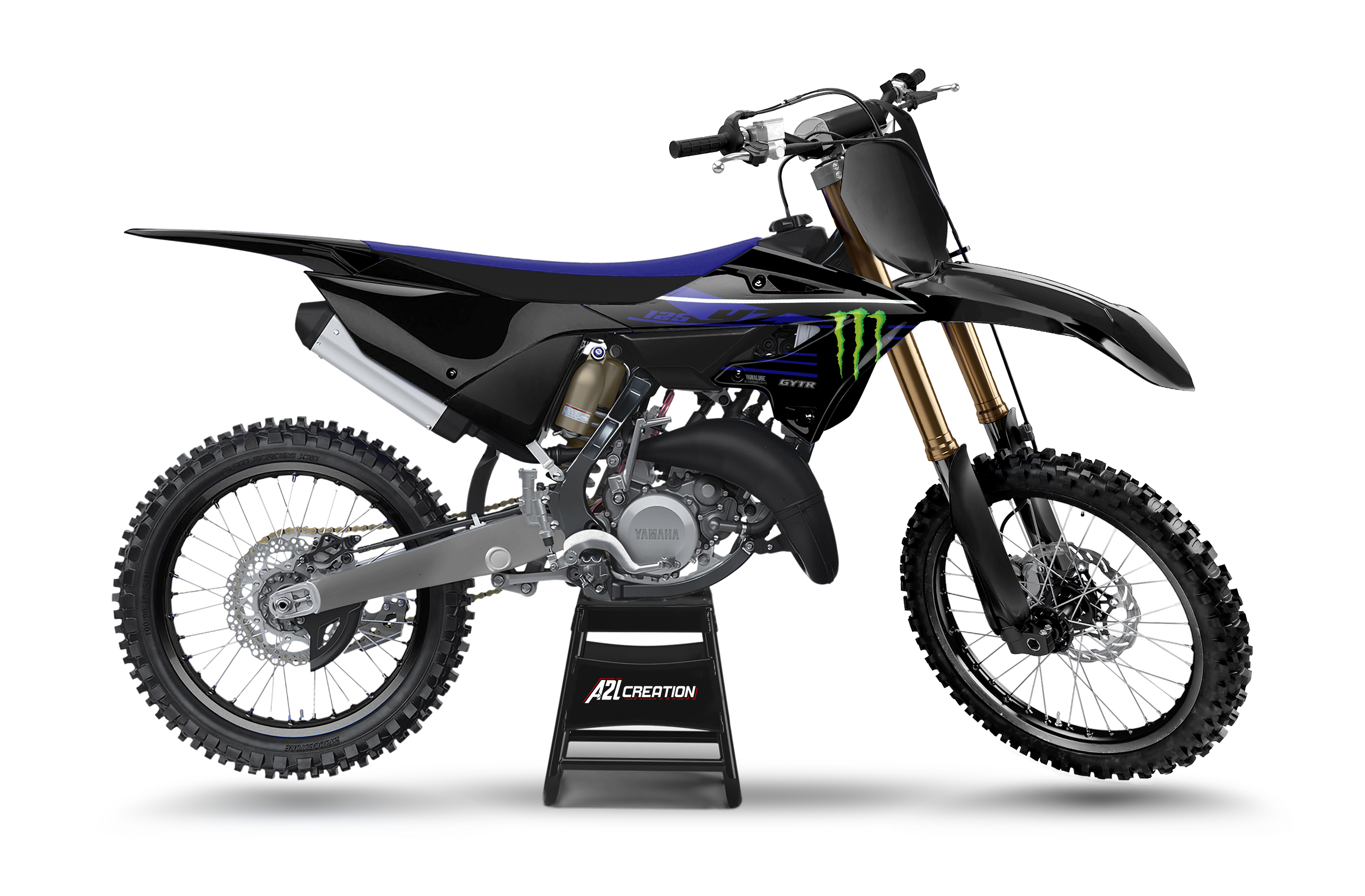 KIT DÉCO ORIGINE MONSTER EDITION 125 / 250 YZ 2022 A2L CRÉATION