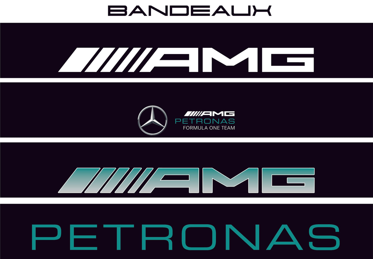 BANDEAU PARE-BRISE MERCEDES AMG PETRONAS A2L CRÉATION